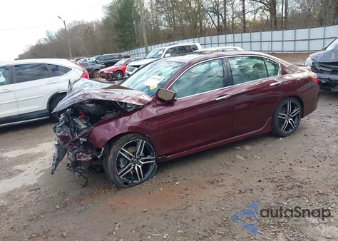 2016 Honda Accord Touring из США, поврежденный, VIN 1HGCR3F98GA021842